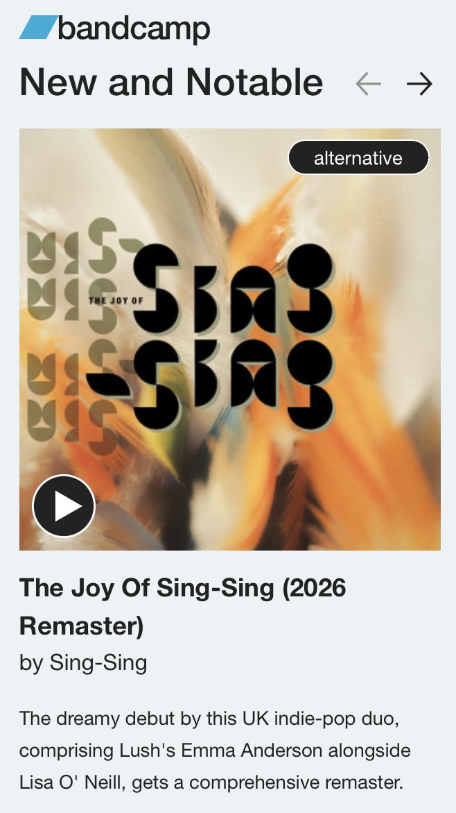 kaninerecords's tweet photo. 🧡The Joy of Sing-Sing is New &amp; Notable @Bandcamp  today
https://t.co/Mf7NYRUHxA https://t.co/KnLGLuzSYv