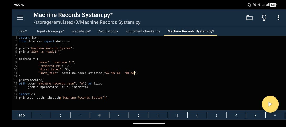 ChukwudiBrian's tweet photo. Wagwan X
Learnt JSON, successfully wrote and saved variables inside d JSON file๐
Progress steady progress๐โฅ๏ธ. Couldn't see anything on d Chart, so I studied last week's price action. Damn, productivity!! ๐ฅ๐
#CREED #EVOLVE #norush https://t.co/eDWhfAQ5vJ