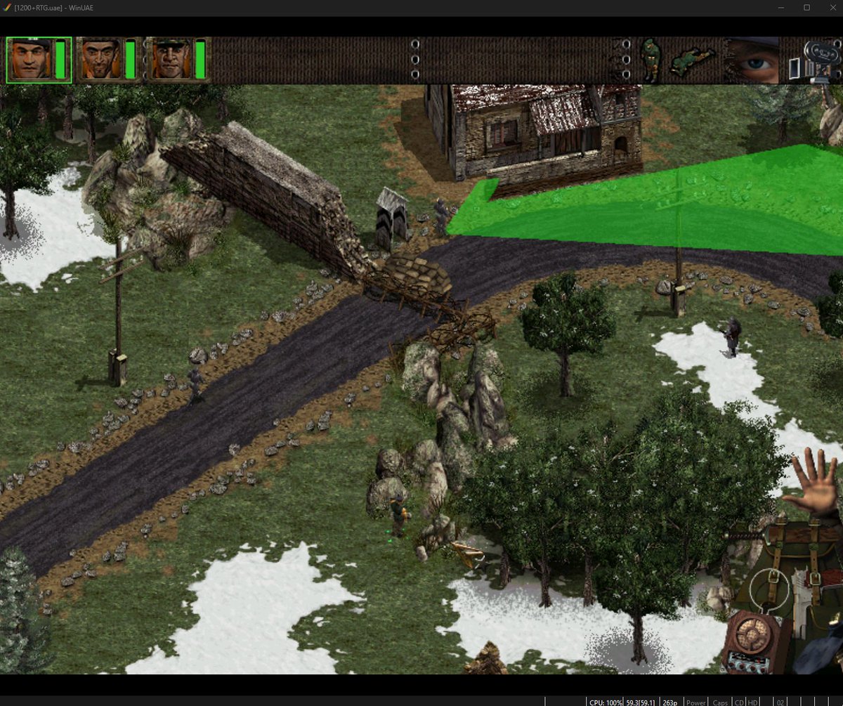FranReloaded's tweet photo. ¡Bombazo! 💣 Están portando el Commandos 1 original a Commodore Amiga. 🕹️

Es una versión beta (creada sin código fuente), es jugable en 68060)RTG, Pistorm o MorphOS. Requiere los archivos originales del juego. 🎖️

¡Prueba el port aquí! 👇
🔗 https://t.co/s0x6Ct5LC5 https://t.co/SGFJUDTcU0