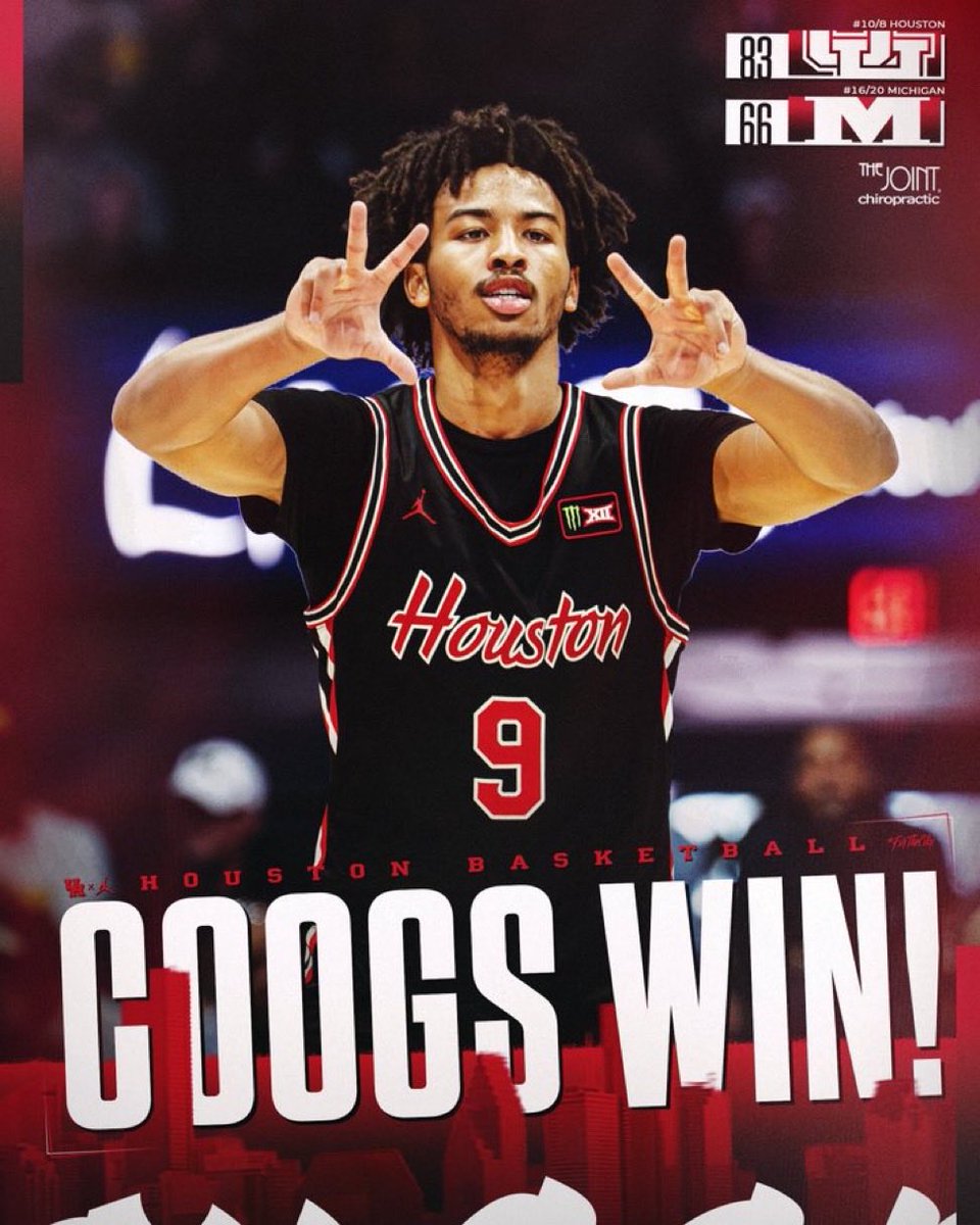 EddieNunezAD's tweet photo. Great Sunday for the Coogs! 
Congrats all around… @CoachSampsonUH @BenWilliamsukus @CoachDavidRehr 
@UHCougarMBK @UHCougarSoccer @UHCougarVB 
#StandardofExcellence 
#BuiltByHouston https://t.co/7L7MUWQG5B