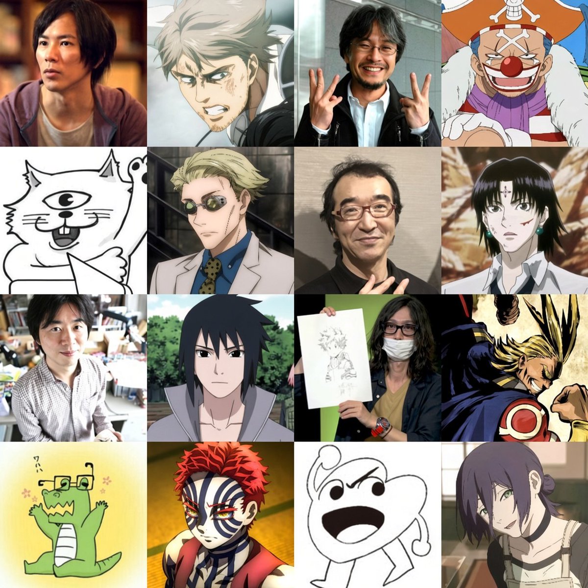 Anime_folks's tweet photo. Aurthors and thier Favorite Characters https://t.co/EV5uXEM65t