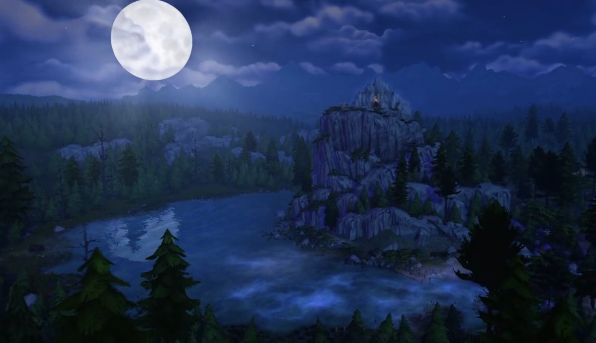 BLKGardner_1994's tweet photo. #thesims #TheSims4 #monsters #transformation #werewolves #werewolf #fullmoon https://t.co/nUFXNJmZDA
