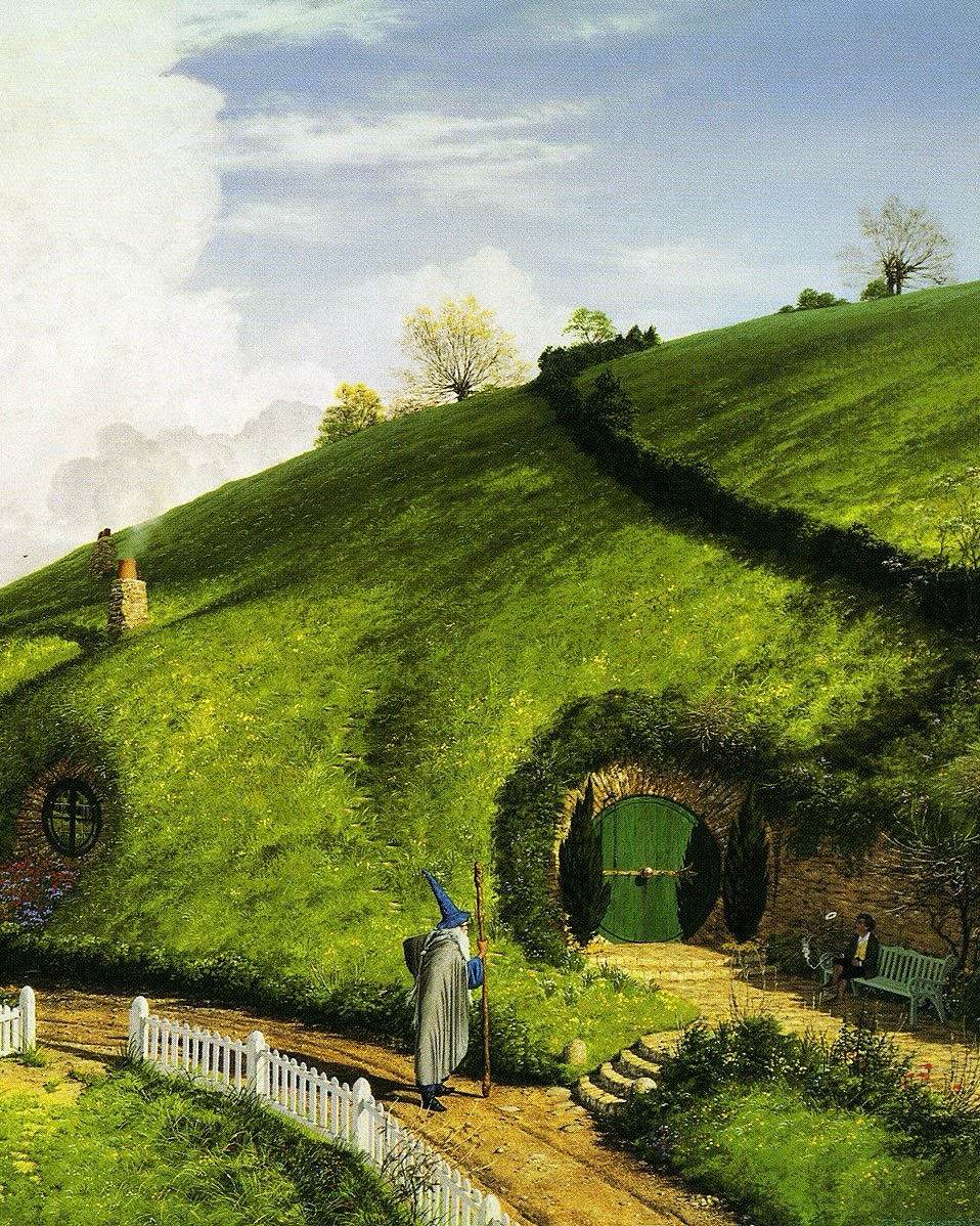 HeavyMetalInk's tweet photo. J.R.R. Tolkien’s Middle-earth art by the canadian illustrator Ted Nasmith 🧙🏻‍♂️ https://t.co/7y2cZgbagX