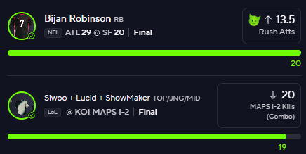 ParlaySenseiX's tweet photo. Cash the POTD ✅I feel like if MKOI did not troll map 2, then this would've landed exactly on the projection. It still went under, so no complaints.

50% MONTHLY SALE ENDING ON HALLOWEEN -> https://t.co/W2v6gdDX5B https://t.co/reWhELjpqN