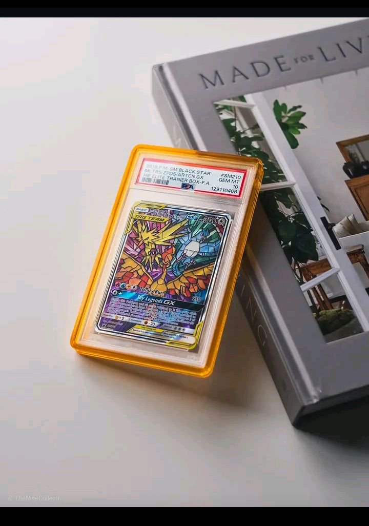 David__Pulls's tweet photo. LEGENDARY GRAIL GIVEAWAY🔥🔥🔥

One lucky collector is winning this 

Zapdos Articuno  Moltres GX - PSA 10 GEM MINT

The stained-glass artwork is just different. Who wants this legendary trio in their collection?

Follow @David__pulls
Like & Repost
Comment your favorite Legendary Pokémon.

1 WINNER. 1 LEGENDARY CARD.

Good luck, collectors! 🍀