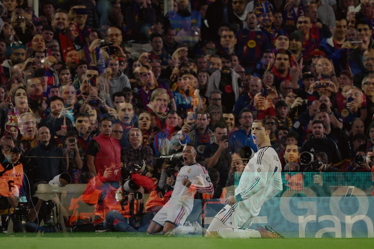 _gjr7's tweet photo. Kylian Mbappe reminded me of Cristiano #ElClásico https://t.co/jWEuyN9ygF