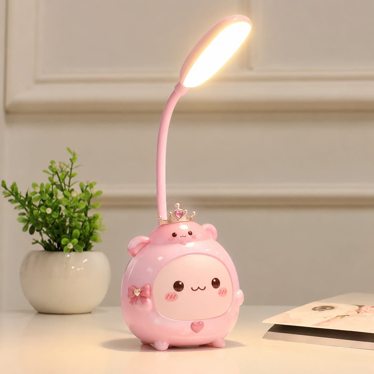 Tesadesignbag's tweet photo. A little smile, rosy cheeks and a touch of sparkle! 🌸👑 This pink marble-inspired desk light brings a sweet and playful charm to any space. 💗
#TESA #DeskLight #PinkDesign #ProductDesign #DesignConcept@designboom@dezeen https://t.co/6jSHwOSVVd