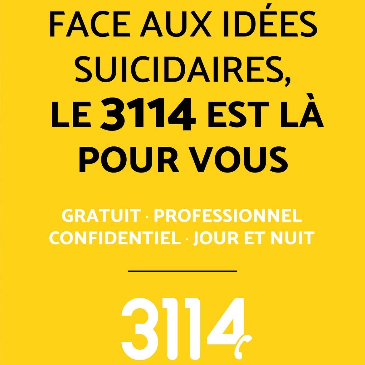 Kulturlesite_'s tweet photo. 🚨 Les passages aux urgences pour TENTATIVE DE SUICIDE atteignent des NIVEAUX RECORDS en France !!

En septembre, les urgences ont pris en charge :
▫️ 6000 adultes et 1600 mineurs pour tentative de suicide.
▫️ 4 000 adultes et 2 000 mineurs pour idées suicidaires.

Chez les 18-24 ans, des niveaux records ont également été enregistrés.

Aussi difficile que soit la situation, vous n’êtes pas seuls. Des personnes sont là pour vous écouter et vous aider au 3114, gratuitement, 24h/24 et 7j/7 ❤️