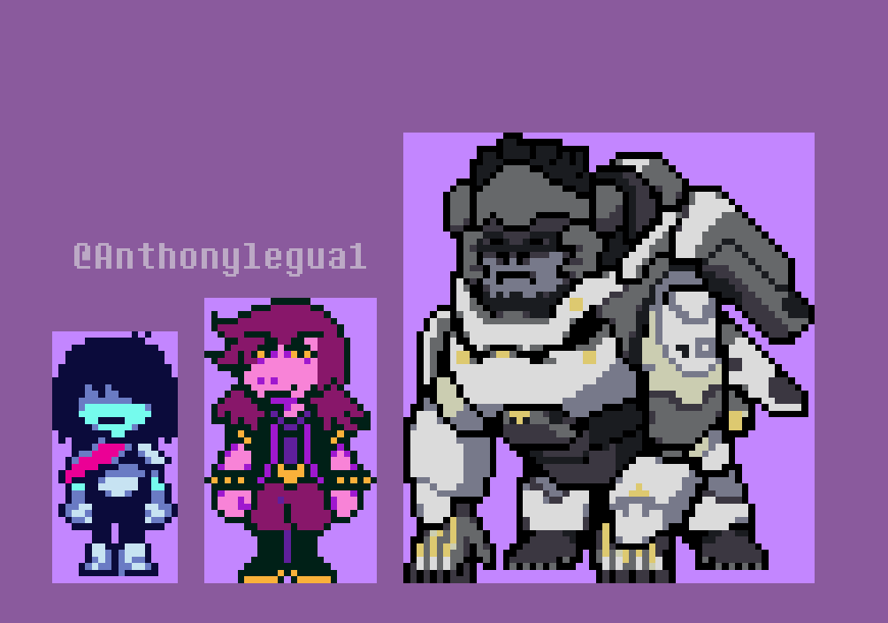 Anthonylegua1's tweet photo. Deltarune if it ACTUALLY has GOOD designs
#deltarune #deltarunefanart https://t.co/c20HLakgLH