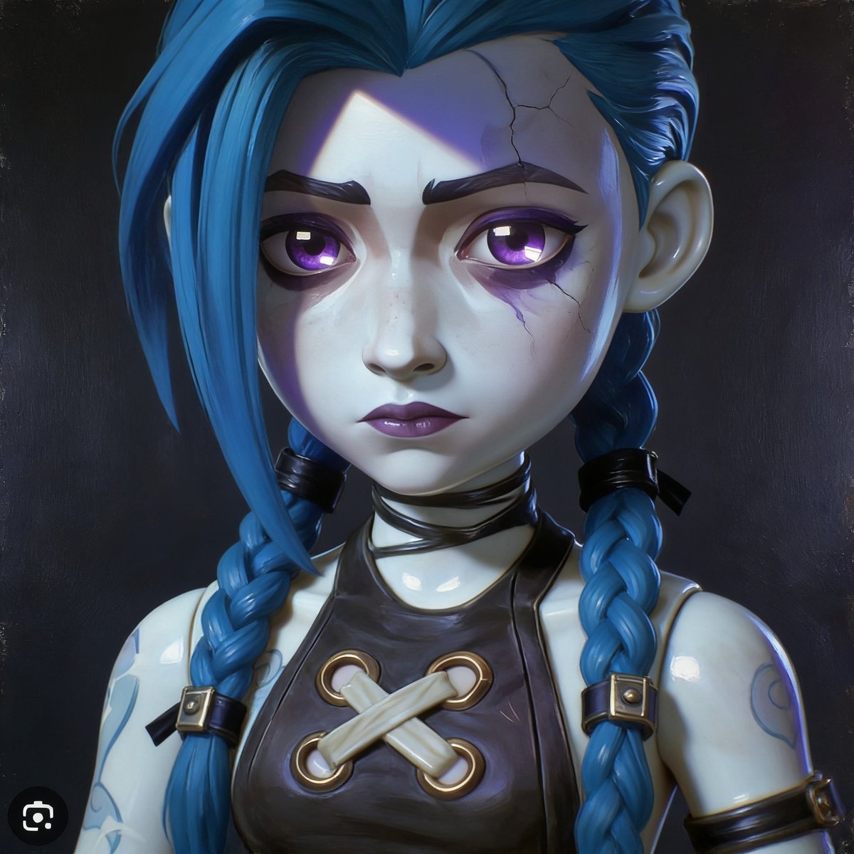 NeogarAI's tweet photo. some of you guys asked what i can do ect so i show you a few soft exemple 

Dm open
#jinx #arcane #sexy #doll #lingerie https://t.co/Rmin90a8wD