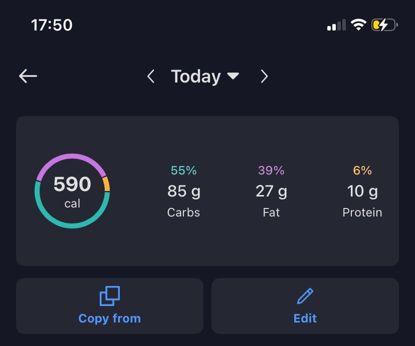 TaoHiii's tweet photo. #edrtwt 

Day one: 25/10/26
Cals: 590
Exercise: none 🫩
Weight change: N/A https://t.co/u6v4AX36Zp