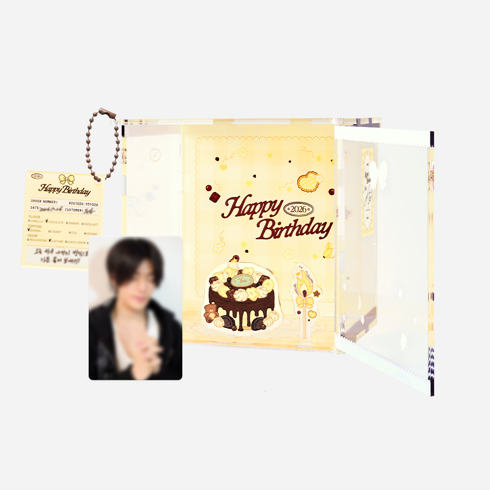 Ktown4u_JAPAN's tweet photo. 🆕【 YUTA (NCT) 】

💛YUTA (NCT) - [2026 SM ARTIST BIRTHDAY] MD💛

⊹✩Ktown4u 販売開始✩⊹

🎂CROCHET MINI CAKE KEYRING
🎂ACRYLIC CAKE BOX

✨商品詳細はこちら✧⁺⸜( •⌄• )⸝⁺✧
🔗：https://t.co/7Rq6t5Do2s

🇰🇷 韓国から直接お届け！
🎁 新規会員登録で1,600円相当のクーポンパック
🚚 10,000円以上のご購入で国際送料無料

#YUTA 
#NCT #NCT127
#Ktown4u