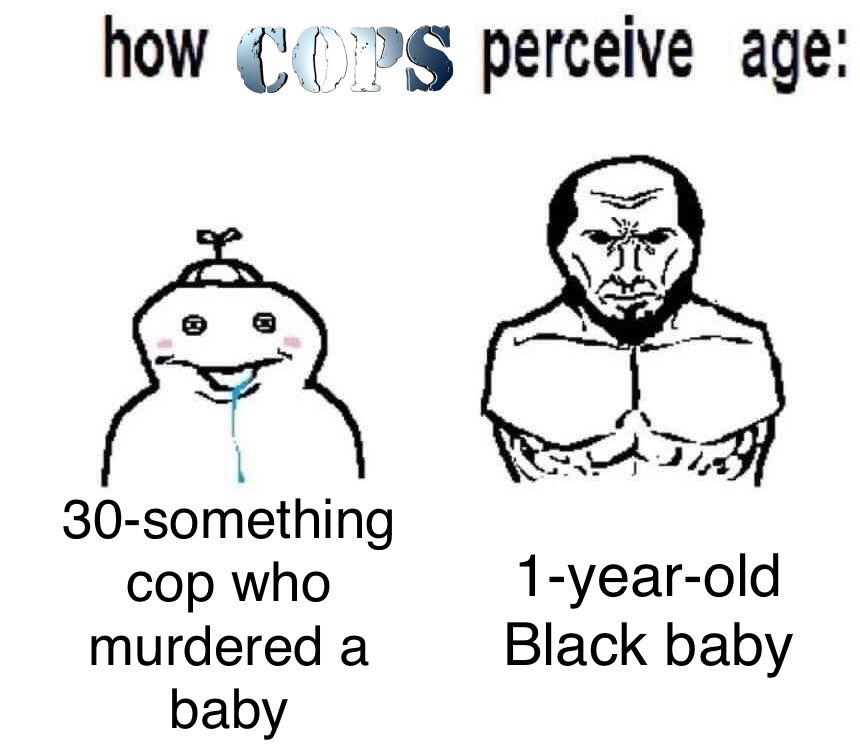 marionumber4's tweet photo. How cops perceive age https://t.co/nq4iStRj66
