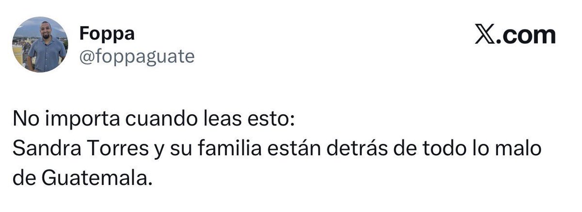 IsmaelJada's tweet photo. @SandraTorresGUA Nunca vamos a olvidar... https://t.co/TGgiRoMJCd