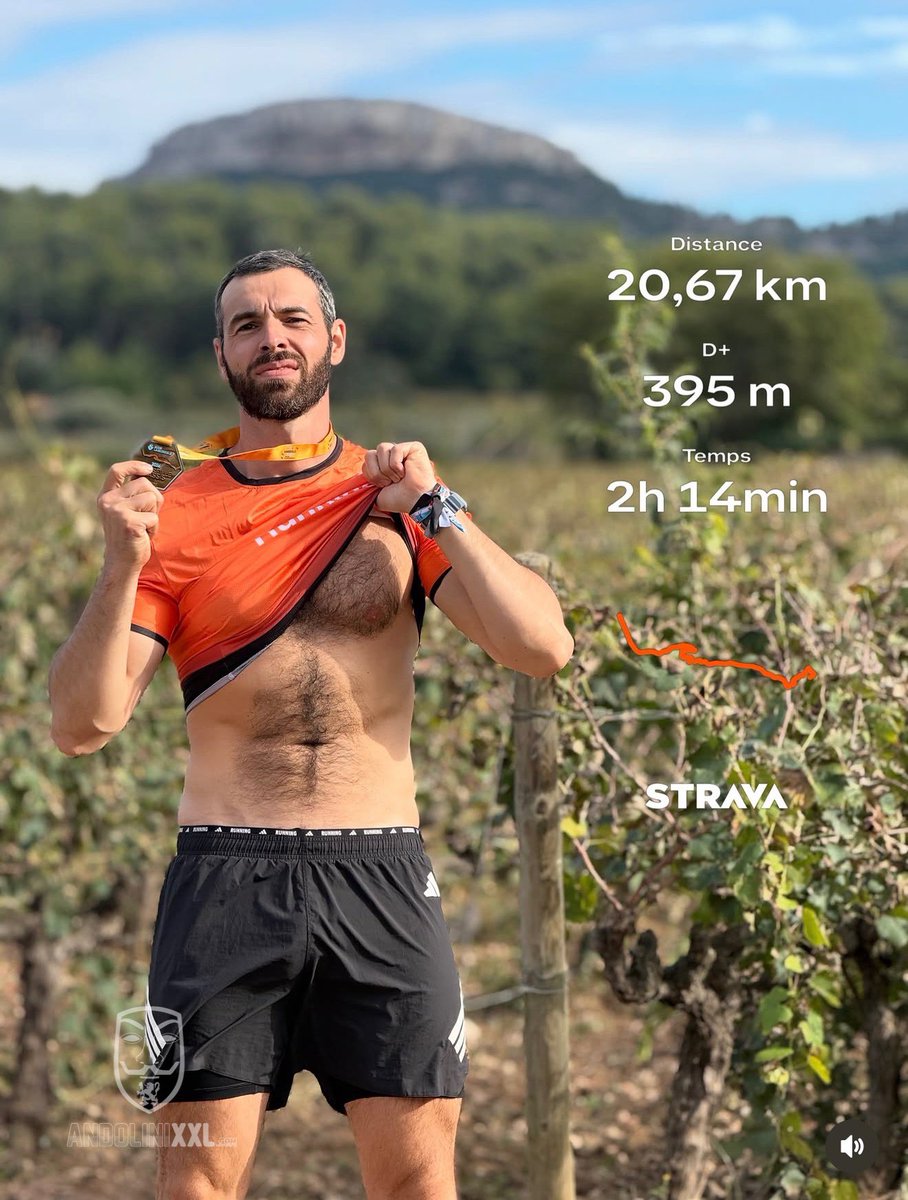 MaximeAndolini's tweet photo. Finisher du 47e Marseille-Cassis - AG2R LA MONDIALE en 2h12'26'' https://t.co/3FDiAfPhBS