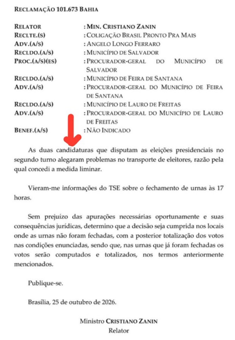VanCMoreira's tweet photo. 🚨Vamos parar de HISTERIA.

As duas candidaturas pediram… parem de enlouquecer. https://t.co/A4Aqx86s98