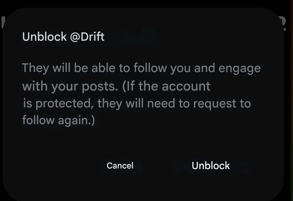 Driftfoxboy's tweet photo. @yun__maron Please just Unblock her @CajdikToma63862 and Follow her back right already now for now. https://t.co/7Cj9OrkeUj