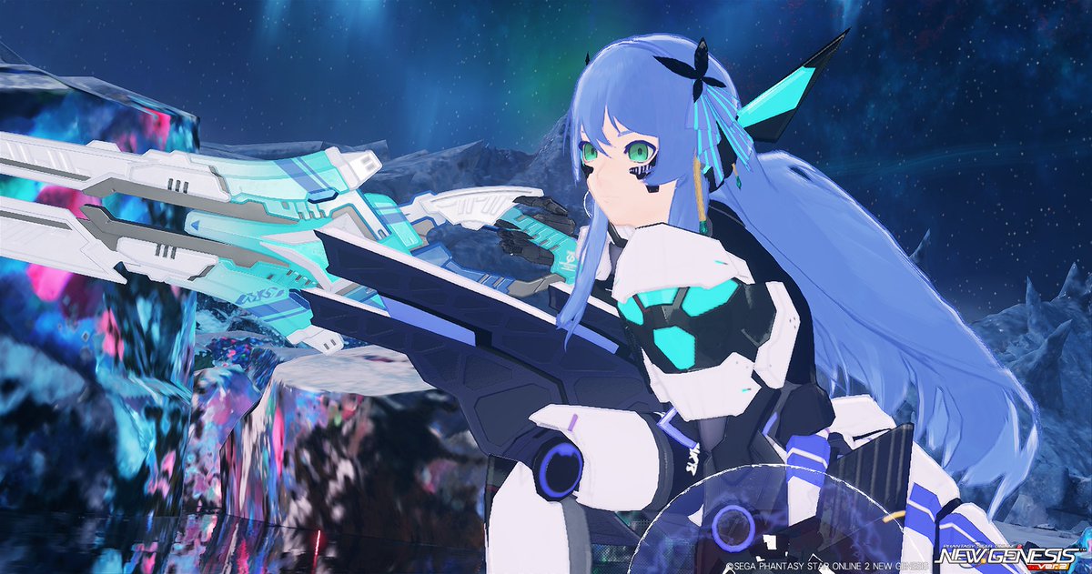 SHIGE_PSO2's tweet photo. スタンダード(白)・キャス子⚙
#PSO2NGS_SS
#キャス子はいいぞ https://t.co/5g6tER6Cbq