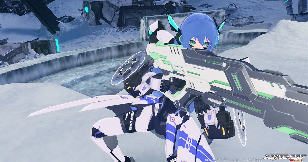 SHIGE_PSO2's tweet photo. スタンダード(白)・キャス子⚙
#PSO2NGS_SS
#キャス子はいいぞ https://t.co/5g6tER6Cbq