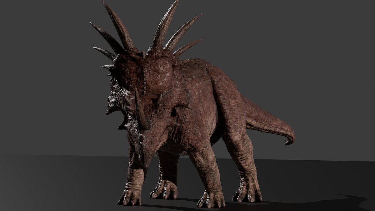 Nexusboltt's tweet photo. styracosaurus https://t.co/57AYHWY4OH