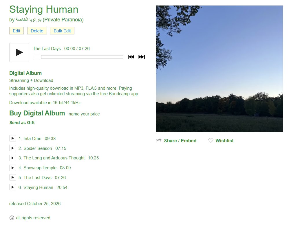 lukartsilly2's tweet photo. New album "Staying Human" out now on Bandcamp and Soundcloud, it is the first album I made in ableton (Tracklist in replies) https://t.co/GVQHAavMGe
