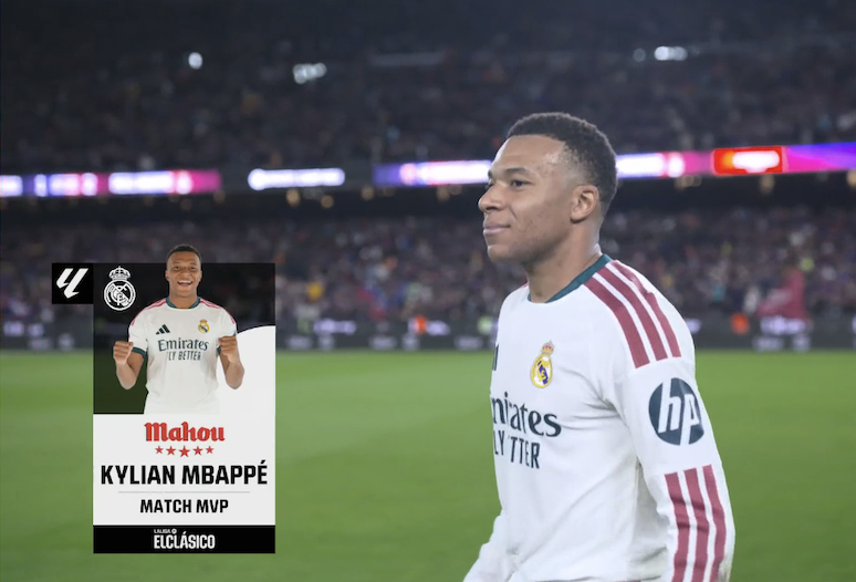 TouchlineX's tweet photo. 🚨 𝗢𝗙𝗙𝗜𝗖𝗜𝗔𝗟: Kylian Mbappé has been crowned MAN OF THE MATCH! https://t.co/B7TW5YYxLx
