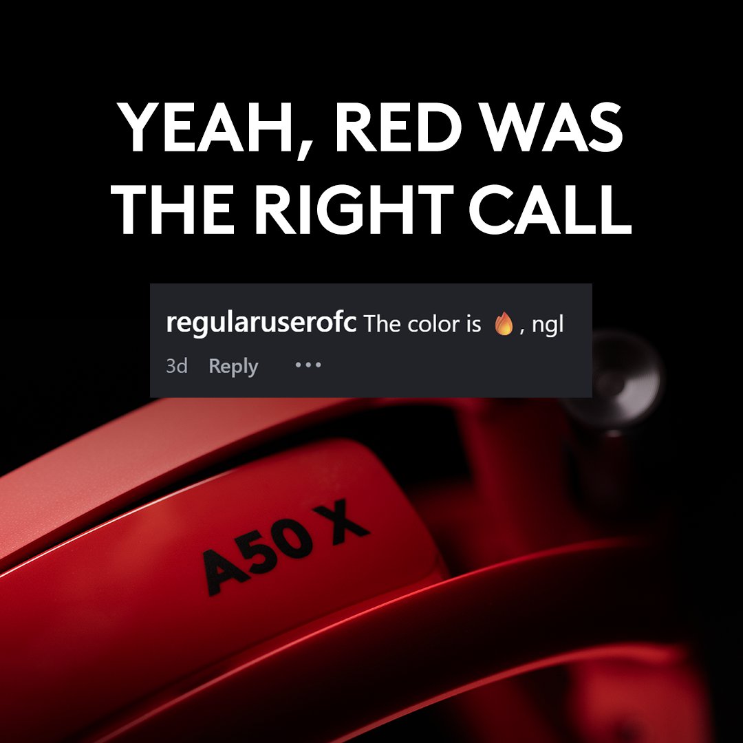 LogitechG's tweet photo. Red has me feeling some type of way https://t.co/b5UrMIMqHw
