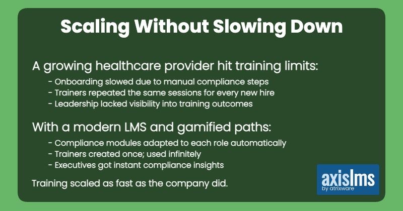 Atrixware's tweet photo. If you're on a crash course towards your training limits, gamified training helps your training scale as quick as you. https://t.co/oYvUuASv3p   #lms #elearning #atrixware #axislms https://t.co/jZ5hc6UVPA