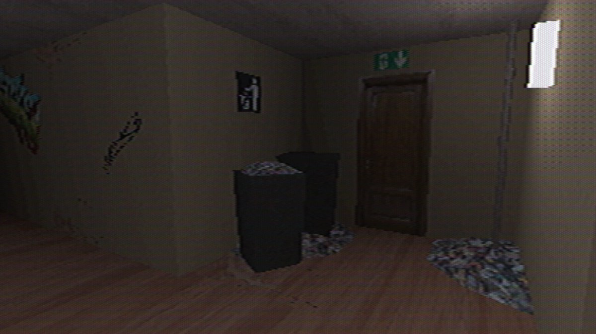 DanInFiction's tweet photo. some quick ps1 environments from a small project I'm working on. 

#gamedev #lowpoly #psx #horrorgames https://t.co/tOu1yxkXYC