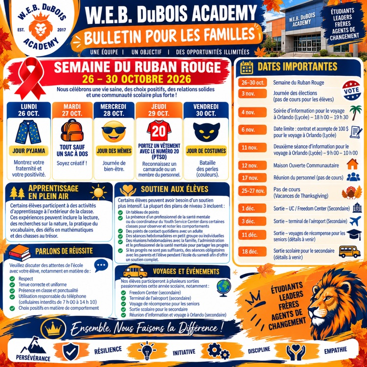 DuBoisAcademy's tweet photo. Please find this week's newsletter attached! https://t.co/XIeCgupRqt
