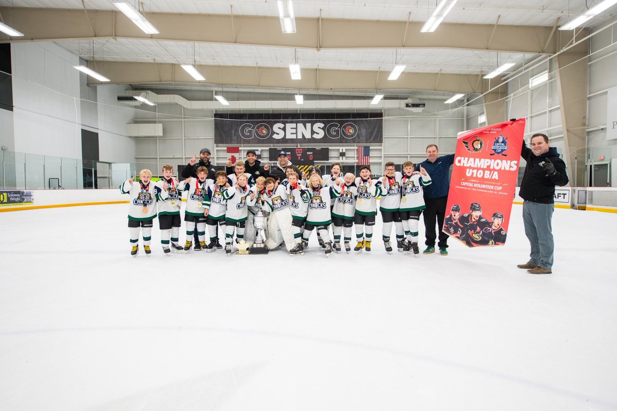 Sensplex's tweet photo. Congratulations to our U10 B/A, U11 B/A, U12 B/A and U13 B/A division champions in the #CapitalVolunteerCup! 🏆 https://t.co/054zMDYHwb