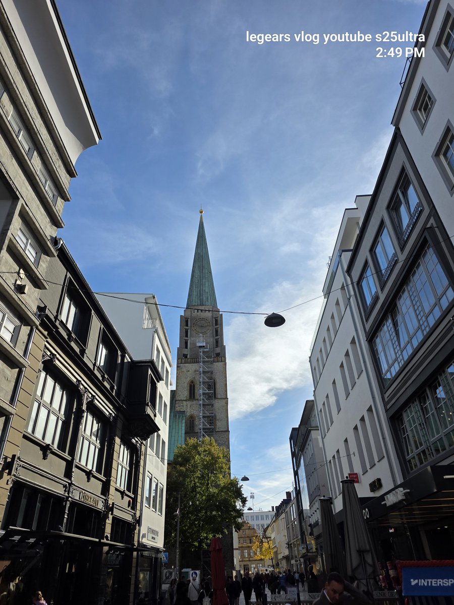 LEGEARSVLOG's tweet photo. They say Bielefeld doesn’t exist, so where did I just take these photos? 😉☀️ Strolling beneath sunny blue skies and historic spires! Would you visit? 👇✨
#Bielefeld #Germany #TravelVibes #ExploreMore #LeGearsVlog https://t.co/tFkV6oP6sn