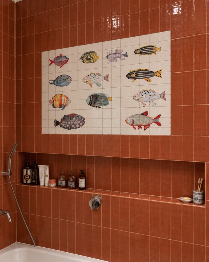petalesblancs's tweet photo. fish mosaic https://t.co/haADngRYyp