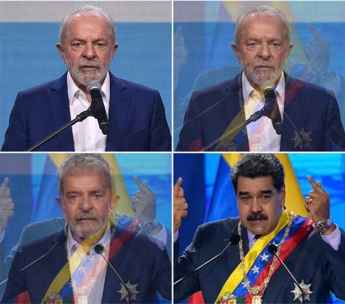 solo_gemma's tweet photo. El comunista Lula usó la misma estrategia del narco Maduro, alargó las horas de votación para ganar las elecciones. Fraude Electoral en Brasil!! 
Golpe de Estado #EleccionesBrasil #GolpeDeEstadoEnBrasil @FlavioBolsonaro  @BolsonaroSP #BolsonaroPresidente https://t.co/OikFFfTrr3