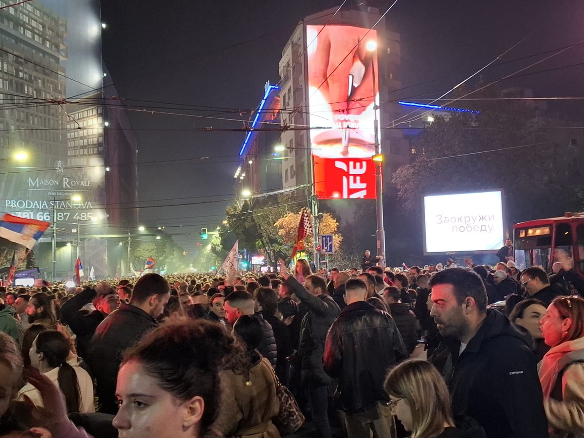 peligraf's tweet photo. Beograd, 25. 10. 2026. Zdaj pa še mi! https://t.co/BK9wrU08Uz