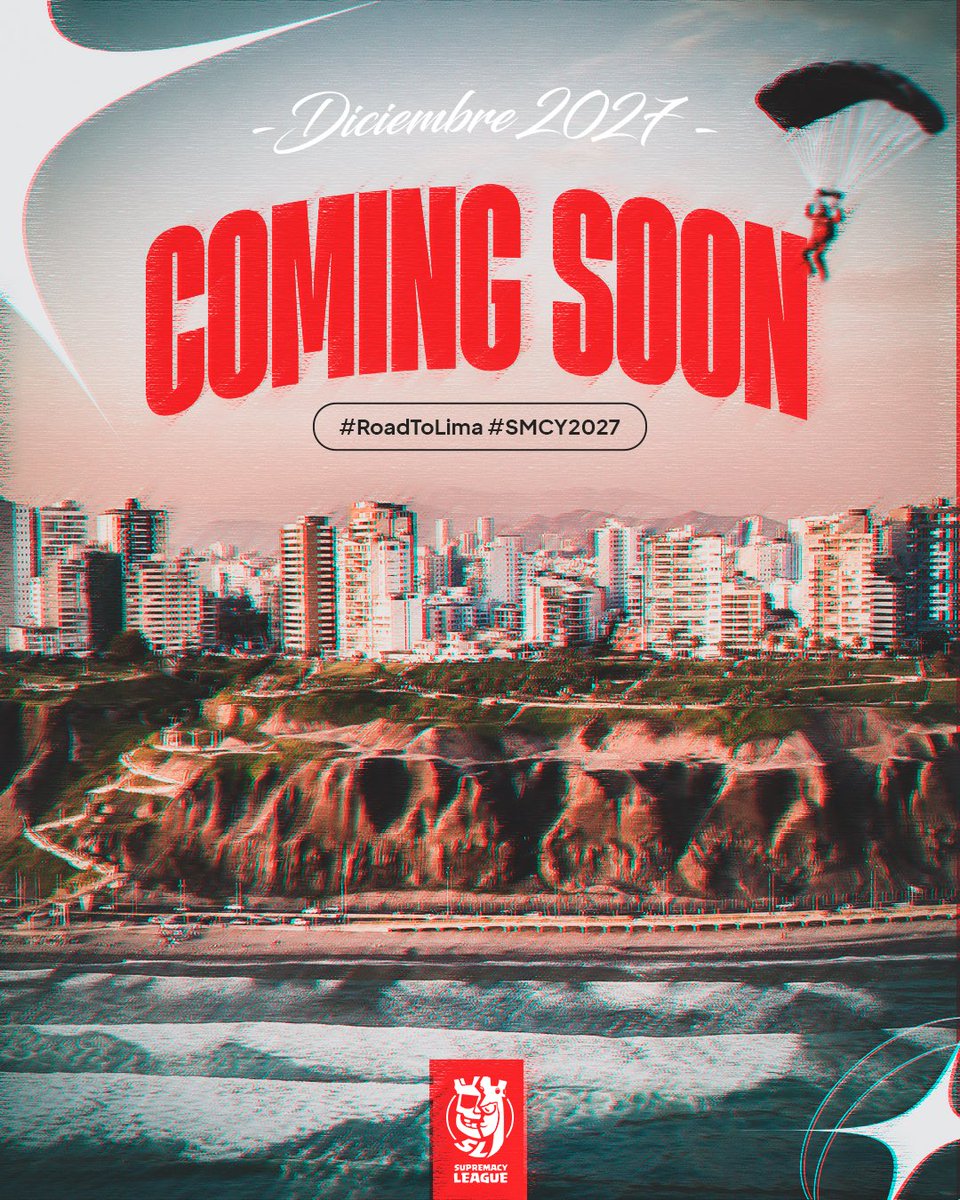 CR_Supremacy's tweet photo. 🔴 𝐒𝐔𝐏𝐑𝐄𝐌𝐀𝐂𝐘 𝐋𝐄𝐀𝐆𝐔𝐄 — 𝐏𝐑𝐄𝐒𝐄𝐍𝐂𝐈𝐀𝐋 𝟐𝟎𝟐𝟕 𝐄𝐍 𝐋𝐈𝐌𝐀! 🏆

¡Por primera vez en la historia de Supremacy League, nos aventuramos a organizar un evento PRESENCIAL! 🔥 En diciembre de 2027, Lima, Perú, será el escenario de una competencia inolvidable de Clash Royale.

📋 ESTA ES LA INFORMACIÓN QUE DEBES CONOCER:

🔹 16 equipos serán seleccionados para disputar la fase de grupos online.

🔹 Cada roster deberá estar conformado por 4 jugadores peruanos y 2 extranjeros.

🔹 En caso de clasificar al presencial, el staff de cada equipo deberá traer a sus 2 jugadores extranjeros a Lima.

🔹 Los 12 MEJORES EQUIPOS de la fase de grupos clasificarán al evento presencial.

🔹 El presencial tendrá una duración de 2 días y se disputará mediante un bracket de doble eliminación.

✈️ ¿TU EQUIPO ESTÁ LISTO?

Si tu organización está comprometida a participar en este gran evento, ¡déjanos saber en los comentarios! Nos pondremos en contacto con ustedes para brindarles más información. 👀

¡EL CAMINO A LIMA COMIENZA AHORA! 🇵🇪

#SMCY2027 #RoadToLima #ClashRoyale