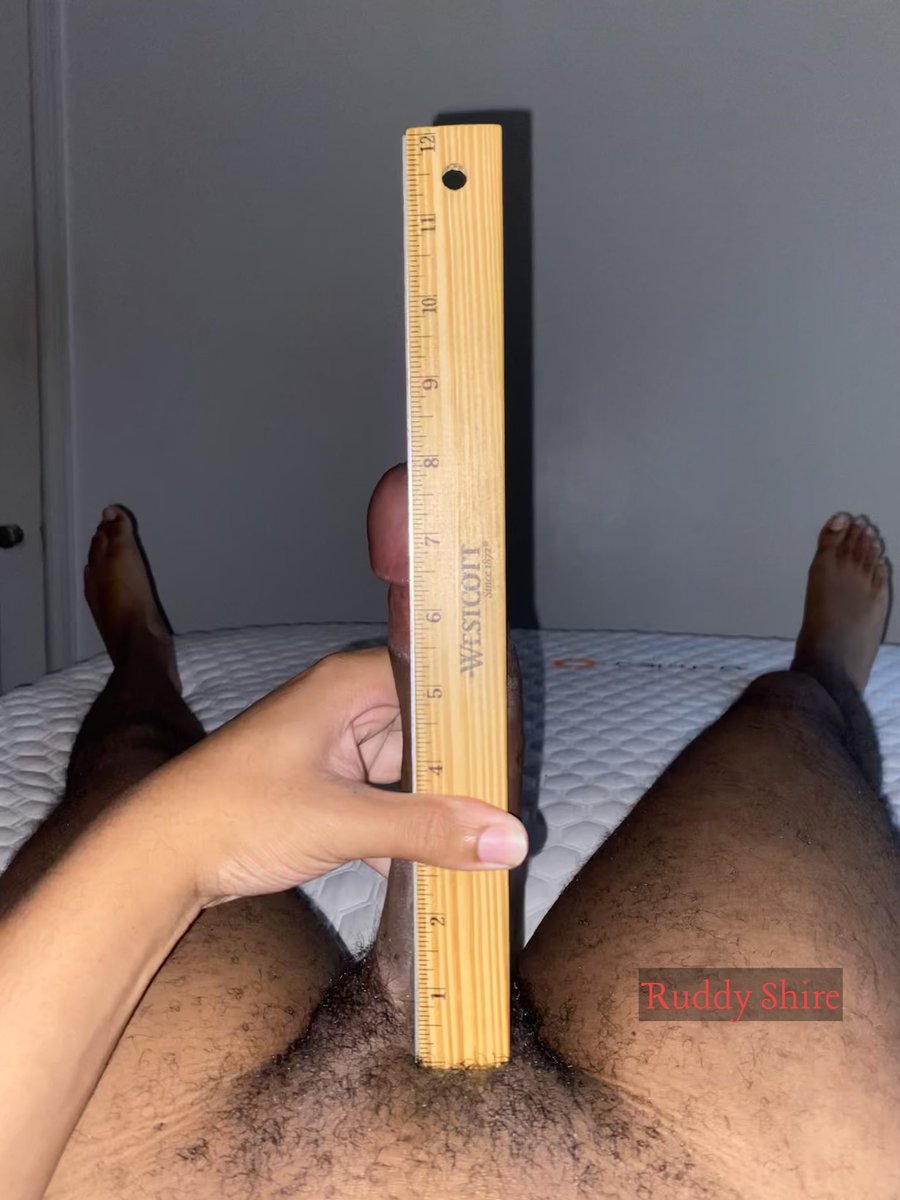 RuddyShire's tweet photo. 8" for visible length. https://t.co/LOPreaHf7x