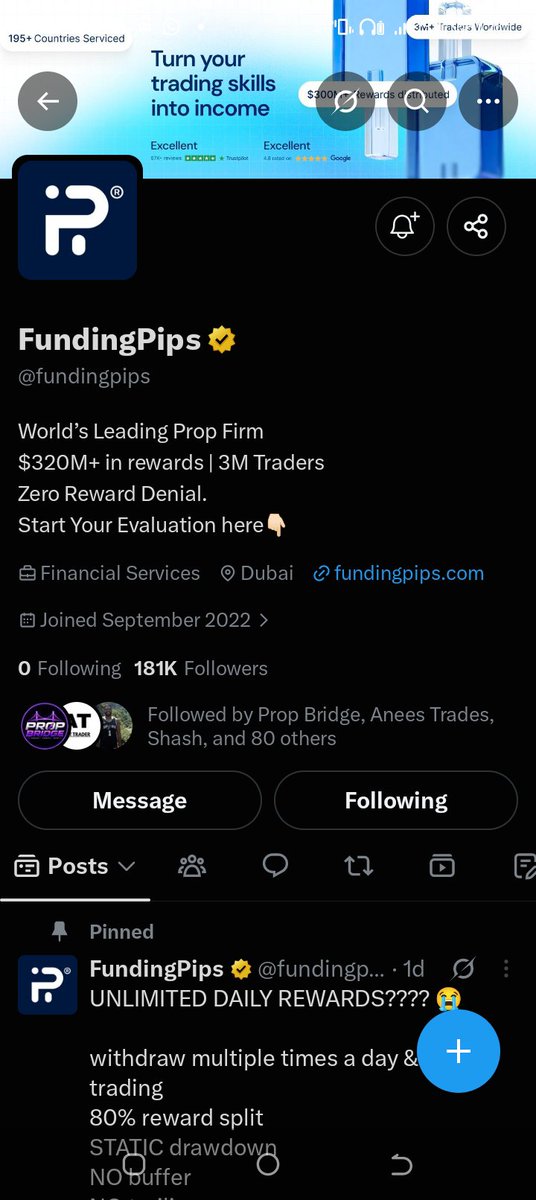 U_S_Yaro's tweet photo. @PropFirmsGuru @fundingpips @avikkfp I did all. Please choose me this time. https://t.co/V8GmRBEjO7