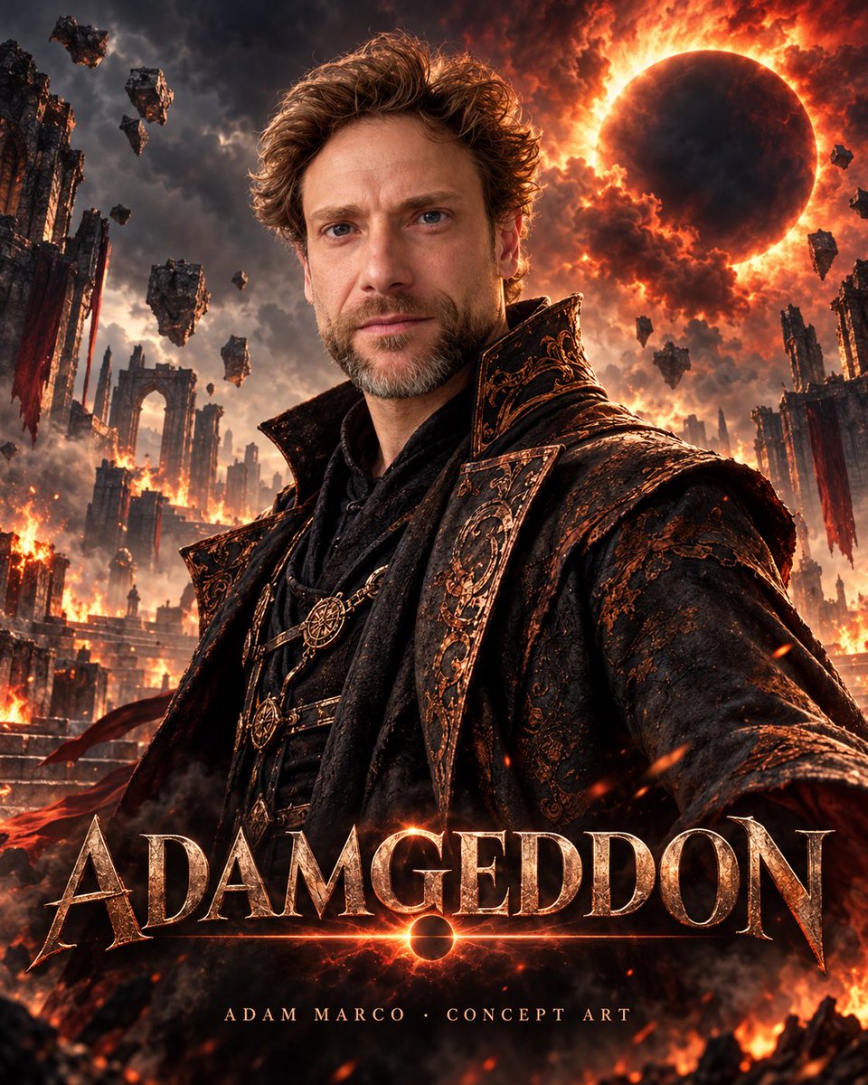 AdamMarcoZ's tweet photo. I’ve always been Adam Marco… but there are infinite Adams.
I love the beauty and absurdity of being a work in progress—with the freedom to keep creating, becoming, and laughing at the results.
Who makes the strongest first impression?
#AdamMarco #AlterEgo #CharacterConcept https://t.co/N7D7vxqaPQ
