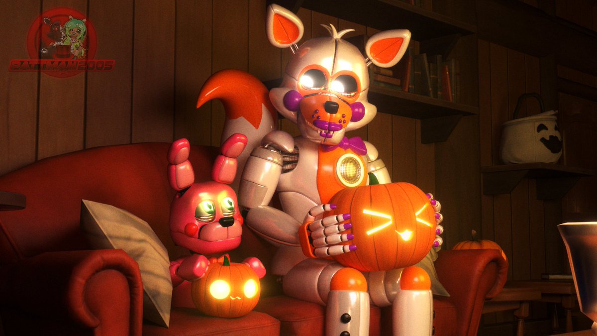 Pattman2005's tweet photo. Carved Pumpkins! (FNAF/Blender)

#fivenightsatfreddys #fnaf #blender #render #art https://t.co/fbZLE0NsVW