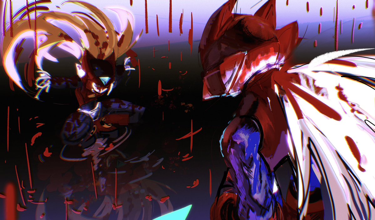 amongusfartvore's tweet photo. omega vs zero https://t.co/2aAwEdsaOz