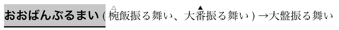 jun_tera's tweet photo. 「おおばんぶるまい」は「大盤振舞」か「大盤振舞い」か「大盤振る舞い」か？

大盤振舞……………精選版日本国語大辞典・シソーラス・広辞苑
大盤振舞い………大辞林
大盤振る舞い……用字用語辞典・記者ハンドブック第14版

要するに近年は送るようになったってことだね。 https://t.co/MG5dnk28X5