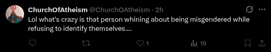 FanovPease's tweet photo. @magicaltime123 @MidgardNextStop @Peaseonshoe @internatio50589 @timmbosliceeee @A_Damned_mk2 @ChurchOAtheism @TJ01371355 @SecularSmurfAU @Wolfpak561 @FredHikesThree @Simultanagnosia @PatricktheB @AkinyemiG82 @StillDizzy2 @OddBackgrowy @JesusGibb @KuriousChristos @MucusMucous1 @FiendInno @Akinyemisback @JustUnderReal @AkinyemiPJ @William_SLA3 @MichaelSteidel @A_Damned_smith @NoKings_4_USA @MindfulDamage @gdoughdoc2 @Emperor_Mollari @LoverBeast97 @JaxSiete44238 @NHoomans @isitmiranda @JUReality @FredHikes @rubblebubb15764 @TW175663056 @Raven4212 @CACAPOLOGTICS @BabeTruth2 @PaulStetson13 @tymprqv7r9 @wiorldpease @randomizer88996 @ahrehead @HarveyWall15 @harper_pau55997 Why is this guy hung up so much on who is who around here? Damn right people refuse to identify themselves when they learn about such a person trying to doxx people. https://t.co/CNKDqDuASY