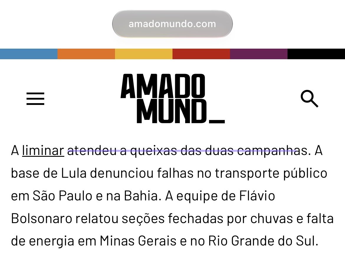 Fa1ryNight's tweet photo. A campanha pode cobrar qq coisa, especialmente sendo a do Lula escrita por um apoiador do Lula.
AMADO solta uma suposição que qq um poderia fazer.
Mas com isso, Amado, o perseguidor, publica o que de fato quer reforçar: a MENTIRA de que a liminar foi imparcial e atendeu as duas campanhas sendo que Zanin atendeu apenas a campanha do Lula.