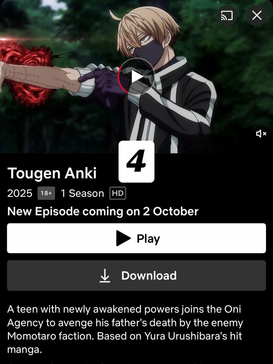 Breathing_Vers's tweet photo. Anime Recommendations You Shouldn't Miss!
Here's a list of top anime series to watch! If you're an anime lover.#Netflix #creatorsearchinsights #animes https://t.co/3dVXPe5CQ9