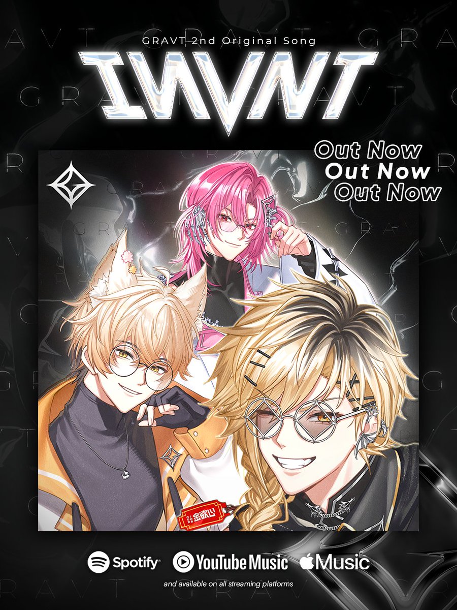 gravtch's tweet photo. OUT NOW.
GRAVT『GRAVT』 
GRAVT『INVNT』 

Stream it everywhere! 🤟 https://t.co/a5XO1LvZJs
