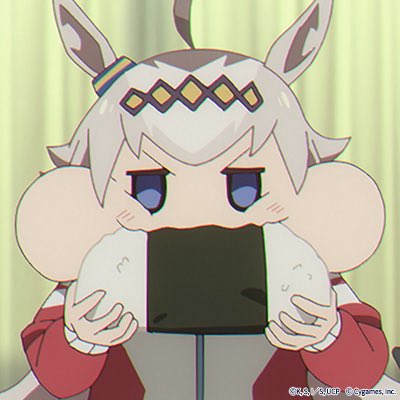 ogu_wonder_'s tweet photo. 食べる……そうね、その言葉を聞くとあーしの担当がチラつくんですよ。オグリキャップって言うんですけどね https://t.co/gmdQX4PllH