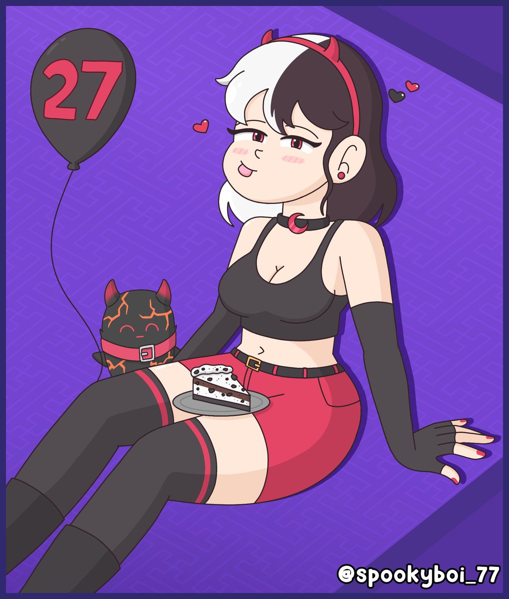 spookyboi_77's tweet photo. 27 🥳🎉🎂
this Lexa main is getting old 😔💔

#oc #ocart #FortniteArt #digitalart https://t.co/c88obmc6Ma