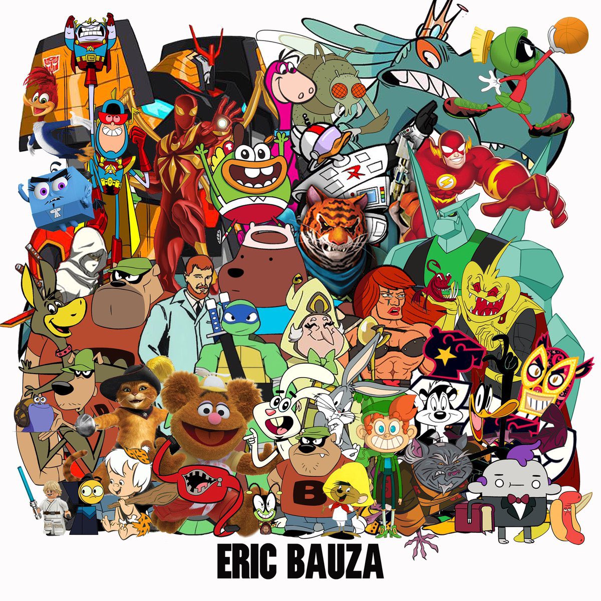 evolving_eric's tweet photo. Eric Bauza thanks for the memories your art will forever be a part of us 🕊️ 💫 https://t.co/XNLaNvWmNm