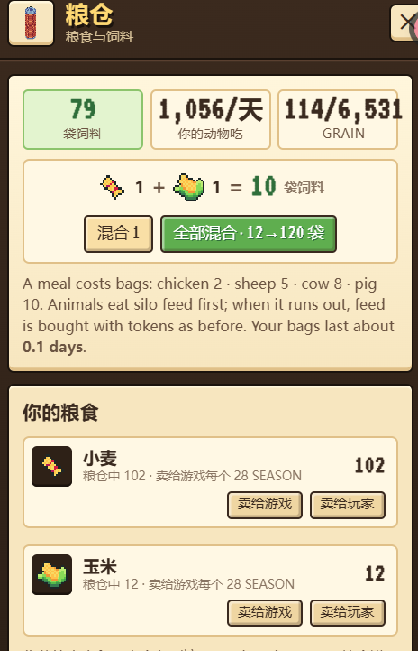 shixu0008's tweet photo. @farmingseasonio
Farming Season 游戏介绍帖（农场篇2）
https://t.co/1AD2C6dCjv 玩游戏点这里，下面开始介绍。这个游戏比较简单，你所有的支出和收入都是U本位，你的每日收益和你的市政厅等级有关。
目前我是5等可以看到。

第一：土地
初始等级LV1：有6个土地。每次升级你得市政厅会给6块土地，升满有30块土地。土地可以种植各类植物

种植的麦子和玉米可以在粮仓里面做成食料喂给动物。
作物生长时间：
30 分钟：萝卜、芜菁、胡萝卜
1 小时：洋葱、红洋葱、大蒜
2 小时：小麦、玉米、土豆、黄瓜
4 小时：番茄、彩椒
8 小时：卷心菜、花椰菜、辣椒
12 小时：茄子、草莓
24 小时：南瓜
目前个人建议种植30分钟的用作收益其余时间用做种植小麦和玉米